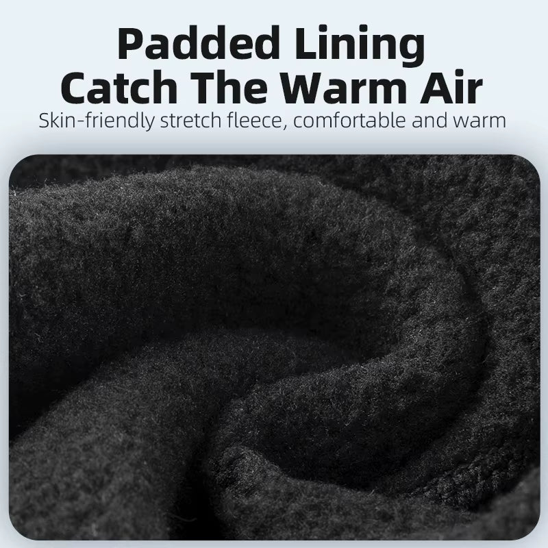 Winter Caps Bike Balaclava Bicycle Motorcycle Cap Glasses Hole Bandana Sports Running Headband Windproof Keep Warm Mask